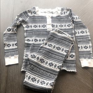 Hanna Andersson Fair Isle pajamas